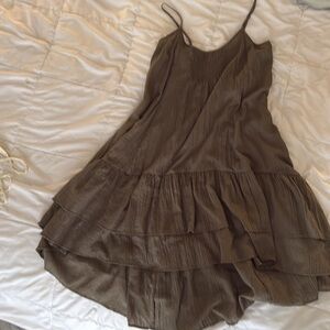 Free People Green Dress EUC